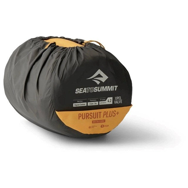 Sea to Summit Pursuit Plus - Обикновен надуваем матрак Жълт