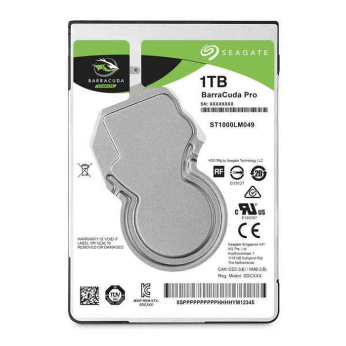 Твърд диск Seagate ST1000LM049 1 TB SATA6 128 MB 2,5" 1 TB HDD