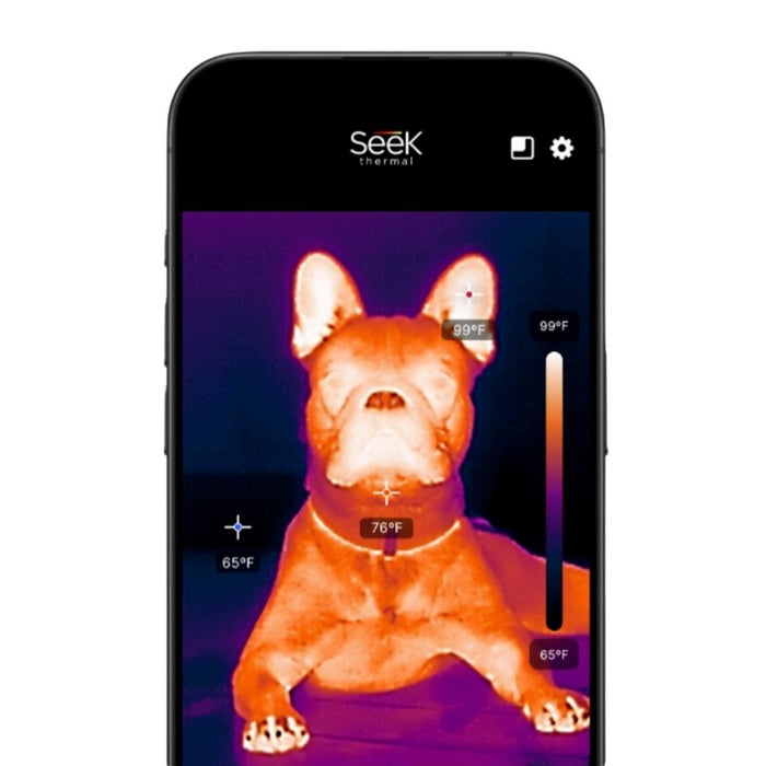 Термовизионна камера Seek Thermal LQ-ABAX Черна 320 x 240 пиксела