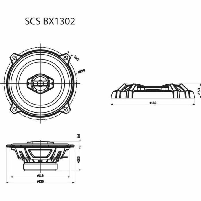 Тонколони за кола Sencor SCS BX1302