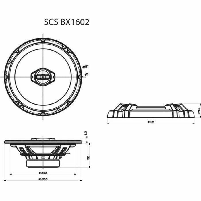 Тонколони за кола Sencor SCS BX1602
