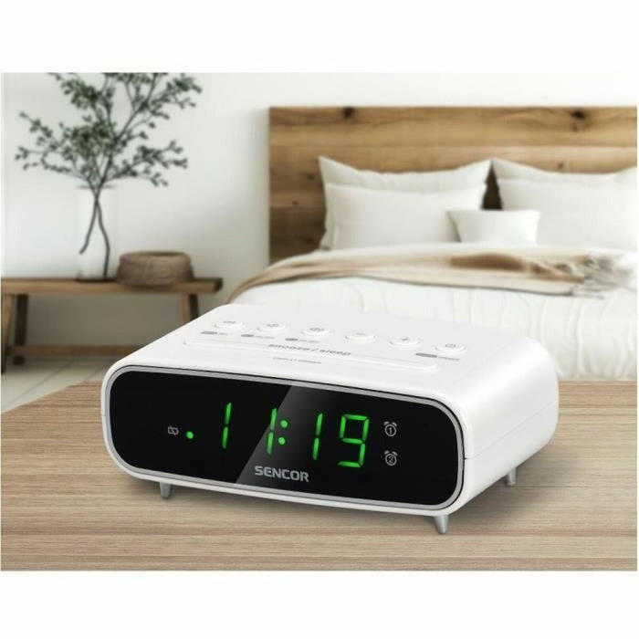 Радио Sencor SRC 2600 W Бял AM/FM