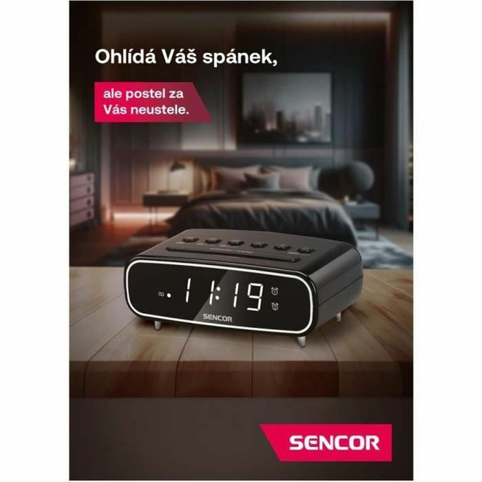 Радио Sencor SRC 2600 W Бял AM/FM