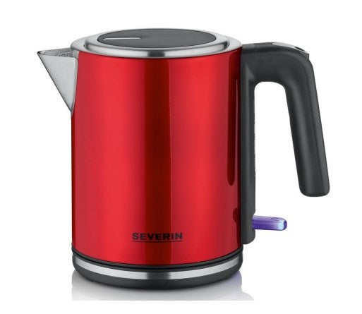 Електрическа кана Severin WK 3427 1 L 2400 W Черна, Червена