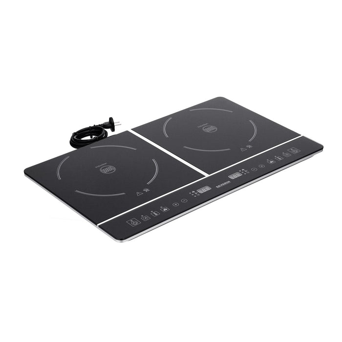 Severin DK 1031 котлон Черен плот Zone индукционен плот 2 зони