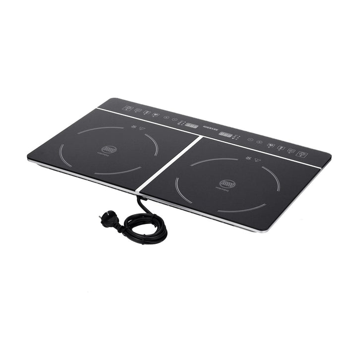 Severin DK 1031 котлон Черен плот Zone индукционен плот 2 зони