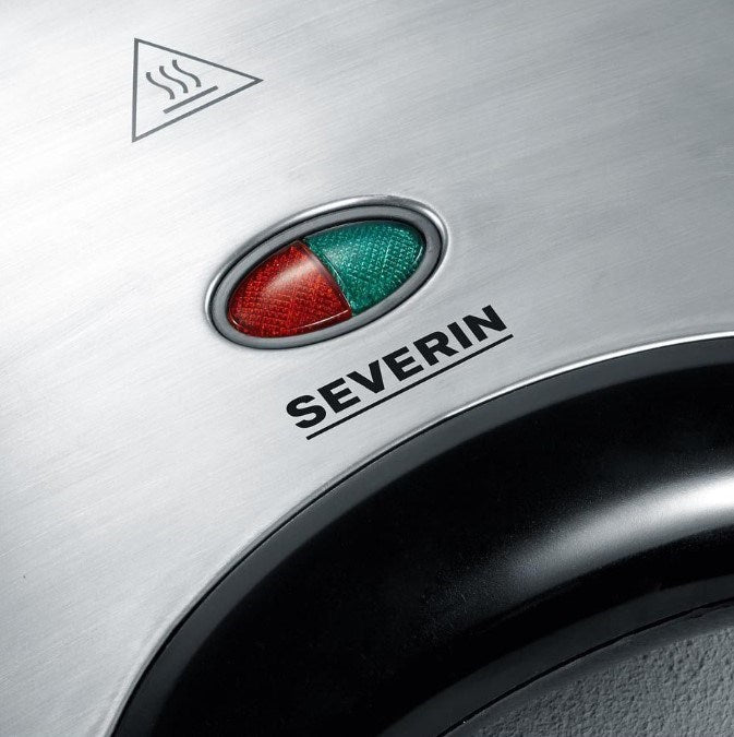 Уред за сандвичи Severin SA 2969 600 W Черен, Неръждаема стомана