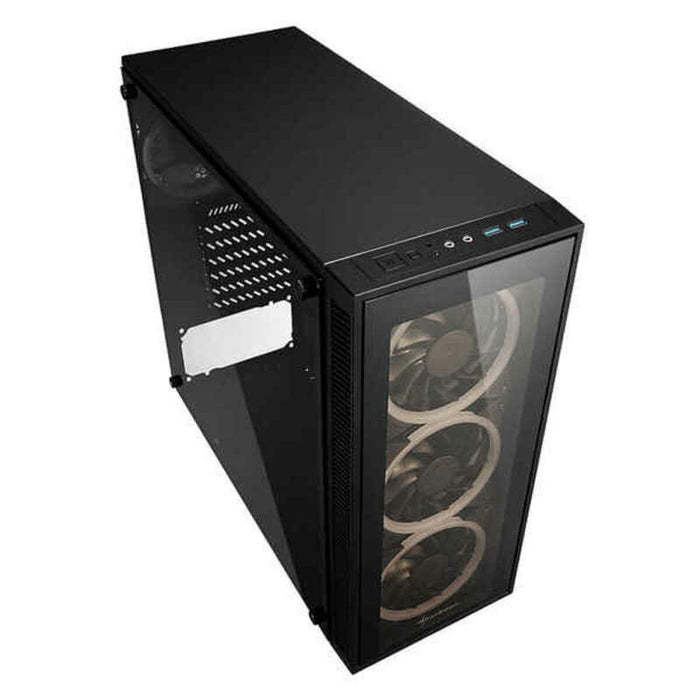 ATX полу-висока кутия Sharkoon TG4 Черен RGB