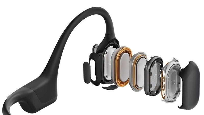 SHOKZ OpenRun Pro Слушалки Безжични слушалки за уши Спортни Bluetooth черни