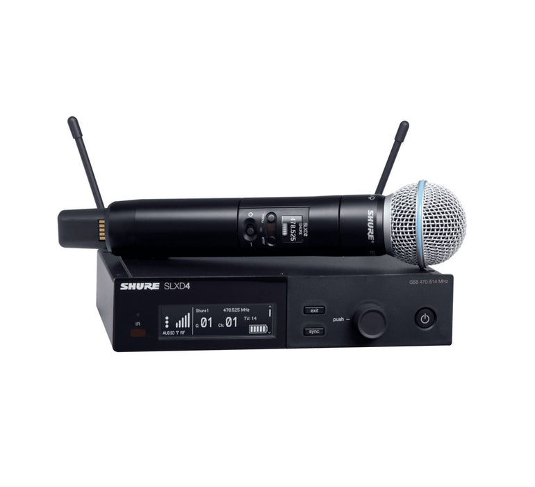 Безжична микрофонна система Shure SLXD24E/B58-J53
