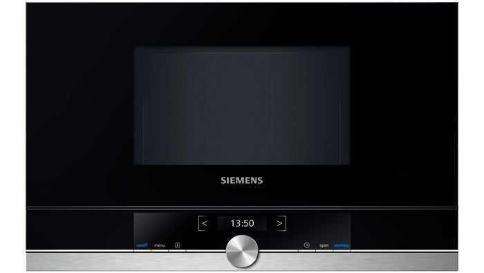 Микровълнова Siemens BF634LGS1 Вградена 21 L 900 W Черна, Неръждаема стомана