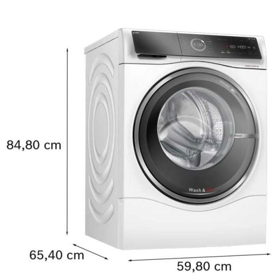 Пералня със сушилня BOSCH WNC254A0BY, 10.5/6 кг, i-DOS, 1400 об/мин.