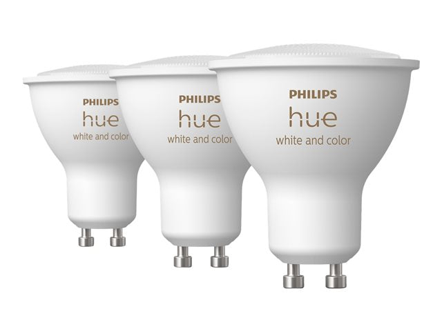 Крушка PHILIPS HueWCA 4.3W GU10 3 бр