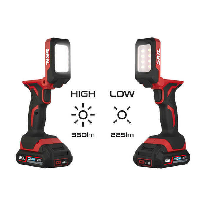 АКУМУЛАТОРЕН КОМПЛЕКТ SKIL CK1E3352EA 18 V, БРОЙ БАТЕРИИ 2, 2.00 Ah