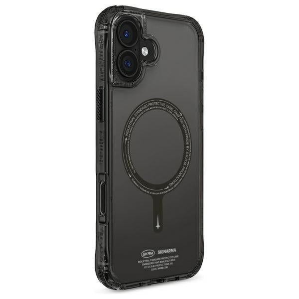 Калъф Skinarma Saido Magnetic Charging за iPhone 16 6.1", черен