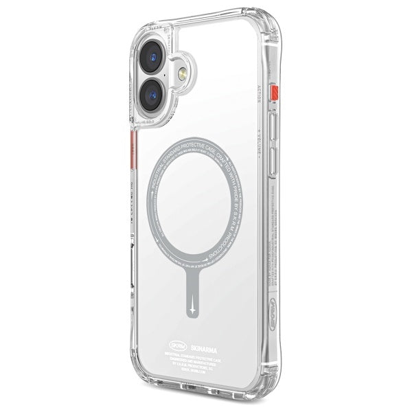 Калъф Skinarma Saido за iPhone 16 6.1" с магнитно зареждане, прозрачен