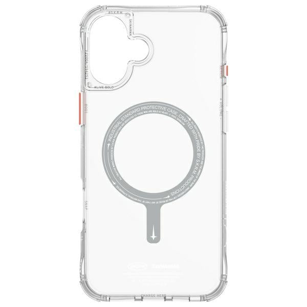 Калъф Skinarma Saido за iPhone 16 6.1" с магнитно зареждане, прозрачен