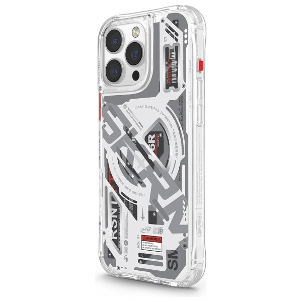 Калъф Skinarma Ekho Magnetic Charging за iPhone 16 Pro 6.3", прозрачен