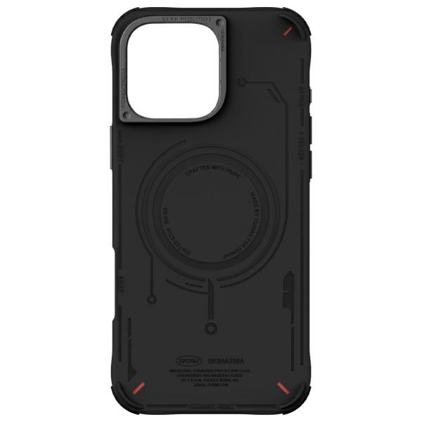 Калъф Skinarma Mecha Magnetic Charging за iPhone 16 Pro 6.3", черен