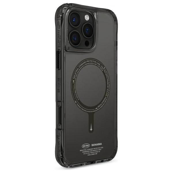 Калъф Skinarma Saido за iPhone 16 Pro 6.3" с магнитно зареждане, черен