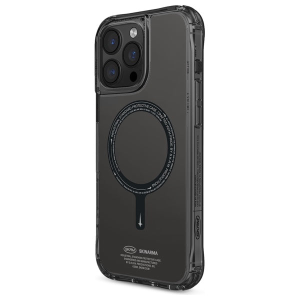 Калъф Skinarma Saido за iPhone 16 Pro 6.3" с магнитно зареждане, черен