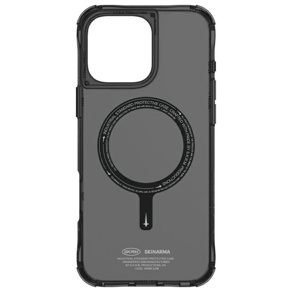 Калъф Skinarma Saido за iPhone 16 Pro 6.3" с магнитно зареждане, черен