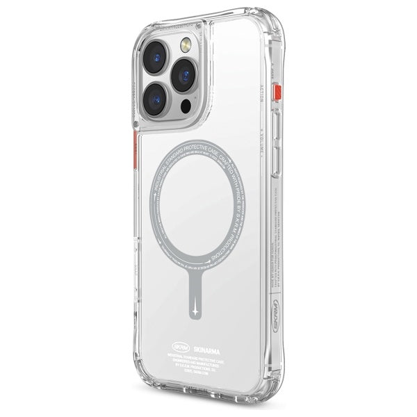 Калъф Skinarma Saido за iPhone 16 Pro 6.3" с магнитно зареждане, прозрачен