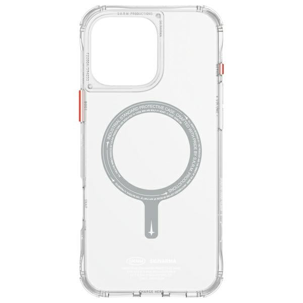 Калъф Skinarma Saido за iPhone 16 Pro 6.3" с магнитно зареждане, прозрачен