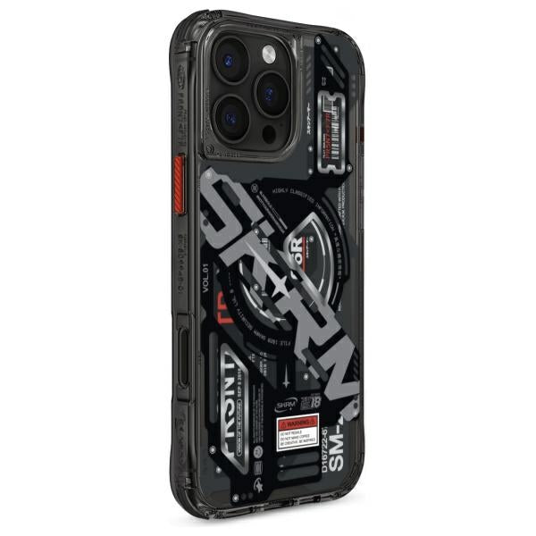 Калъф Skinarma Ekho Magnetic Charging за iPhone 16 Pro Max 6.9", черен
