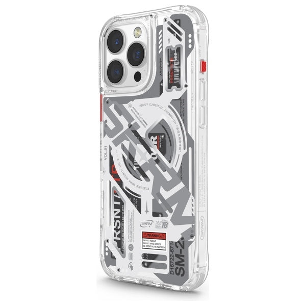 Калъф Skinarma Ekho с магнитна зареждане за iPhone 16 Pro Max 6.9", прозрачен