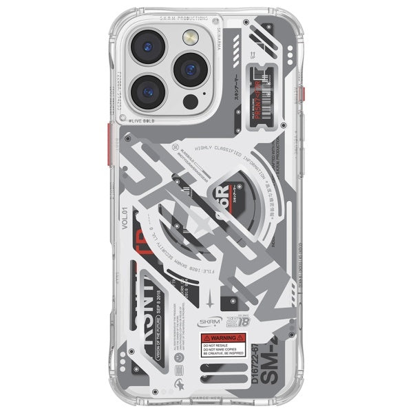 Калъф Skinarma Ekho с магнитна зареждане за iPhone 16 Pro Max 6.9", прозрачен