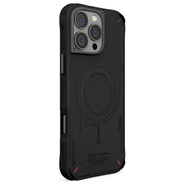 Калъф Skinarma Mecha за iPhone 16 Pro Max 6.9" с магнитно зареждане, черен