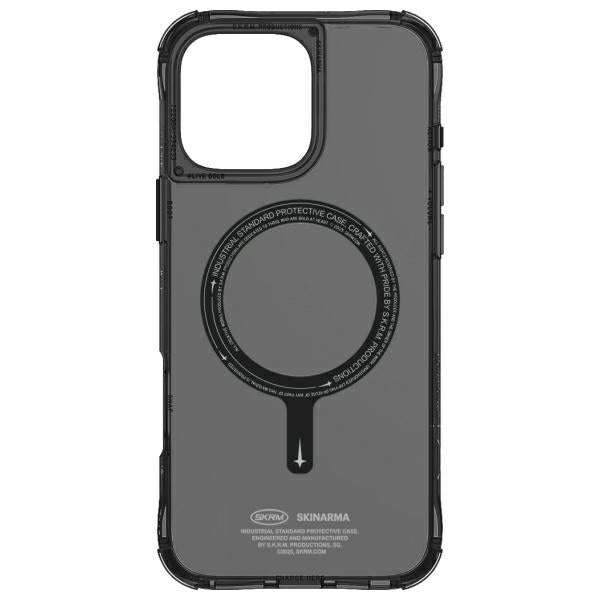 Калъф Skinarma Saido за iPhone 16 Pro Max 6.9" с магнитно зареждане, черен