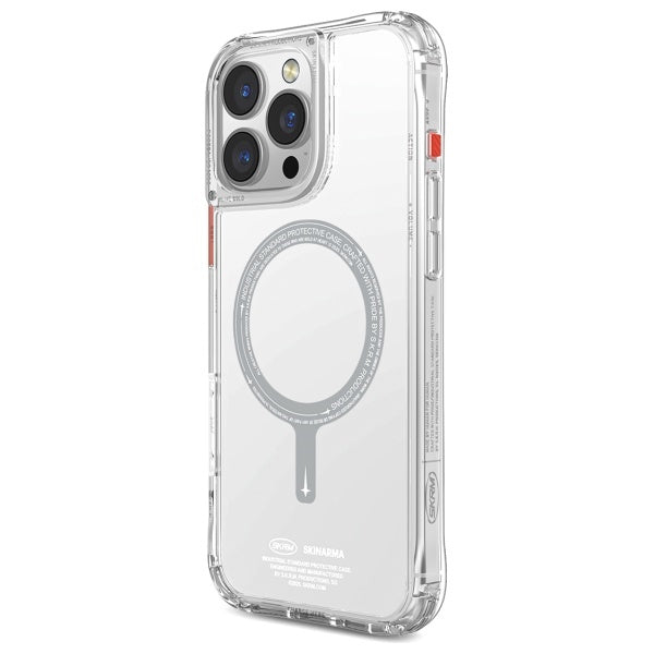 Калъф Skinarma Saido за iPhone 16 Pro Max 6.9" с магнитна зарядка, прозрачен
