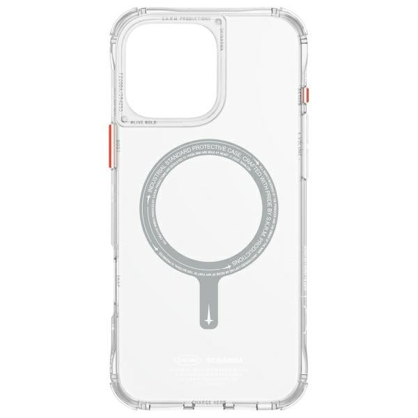Калъф Skinarma Saido за iPhone 16 Pro Max 6.9" с магнитна зарядка, прозрачен
