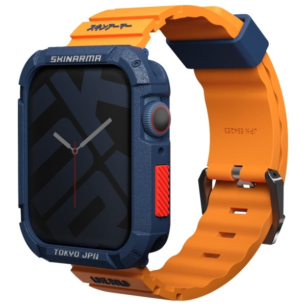 Каишка Skinarma Shokku Apple Watch 45/44/42mm, оранжева