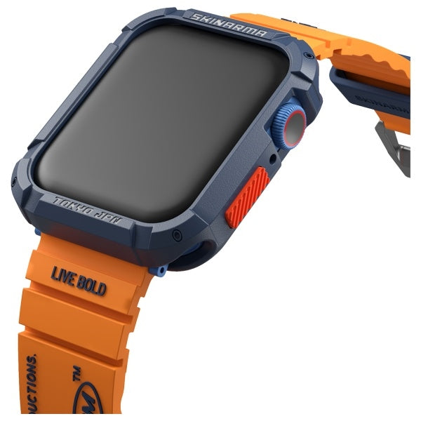 Каишка Skinarma Shokku Apple Watch 45/44/42mm, оранжева