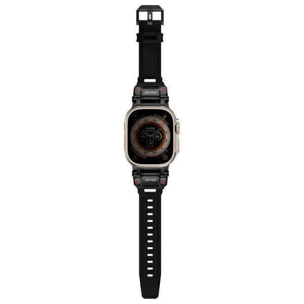 Каишка Skinarma Titon M0 M1 за Watch Ultra, черна