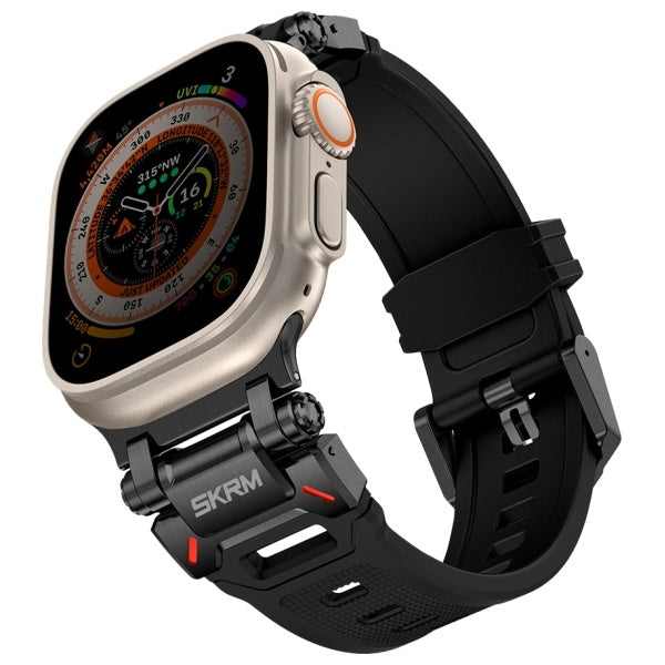 Каишка Skinarma Titon M0 M1 за Watch Ultra, черна