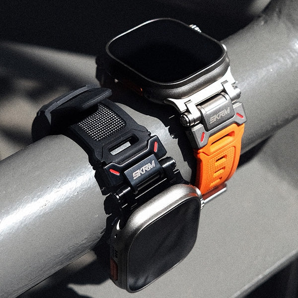 Каишка Skinarma Titon M0 M1 за Watch Ultra, черна