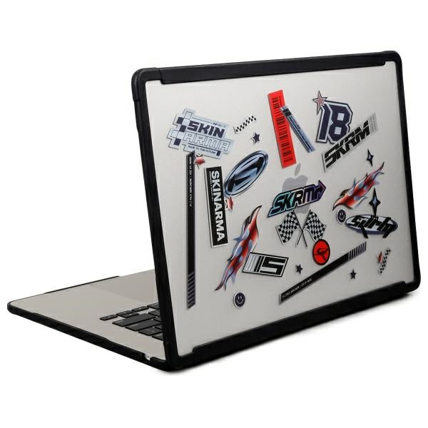 Калъф Skinarma Henko за MacBook Air 15" M2 2023 / M3 2024 / M4 2025 / M5 2026, прозрачен/матиран