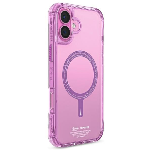 Калъф Skinarma Saido Magnetic Charging за iPhone 16 Plus 6.7", розов