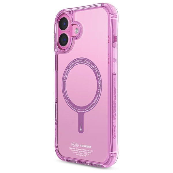 Калъф Skinarma Saido Magnetic Charging за iPhone 16 Plus 6.7", розов