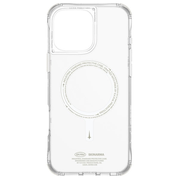 Калъф Skinarma Saido за iPhone 16 Pro 6.3" с магнитно зареждане, зелен (niteglow)