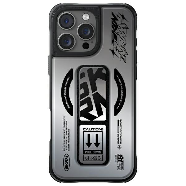 Калъф Skinarma Kira Kobai Magnetic Charging Grip Stand за iPhone 16 Pro Max 6.9", хромиран