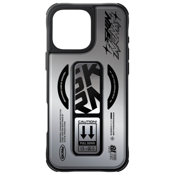 Калъф Skinarma Kira Kobai Magnetic Charging Grip Stand за iPhone 16 Pro Max 6.9", хромиран
