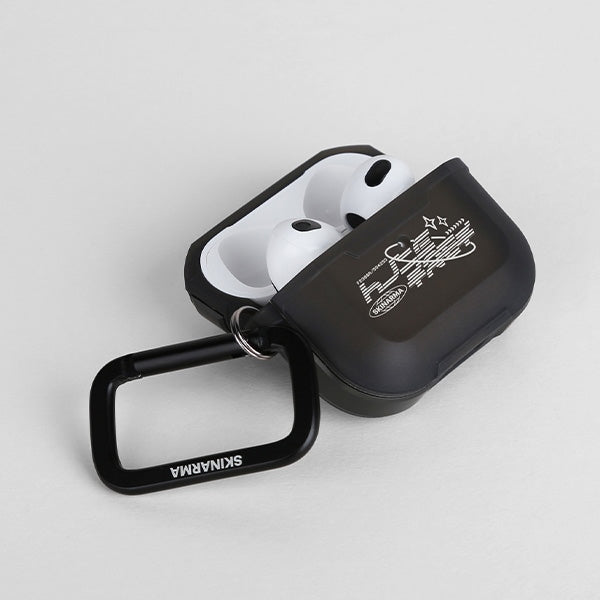 Калъф Skinarma Kinzoku за AirPods Pro 2, дим