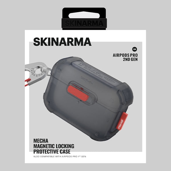 Калъф Skinarma Mecha за AirPods Pro 2, димен