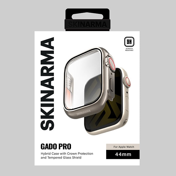 Калъф Skinarma Gado Pro для Apple Watch, титаниев
