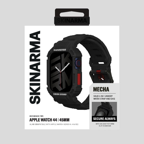 Каишка Skinarma Mecha M1 M0 за Watch 45 M2, черна